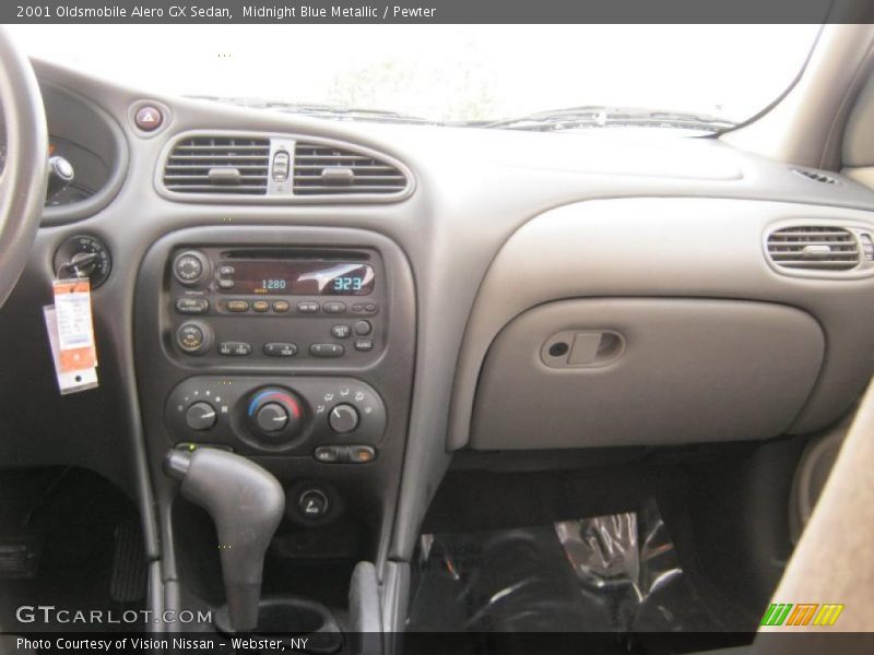 Midnight Blue Metallic / Pewter 2001 Oldsmobile Alero GX Sedan