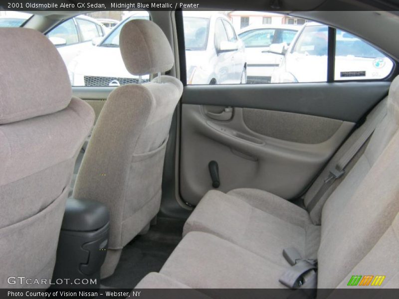  2001 Alero GX Sedan Pewter Interior