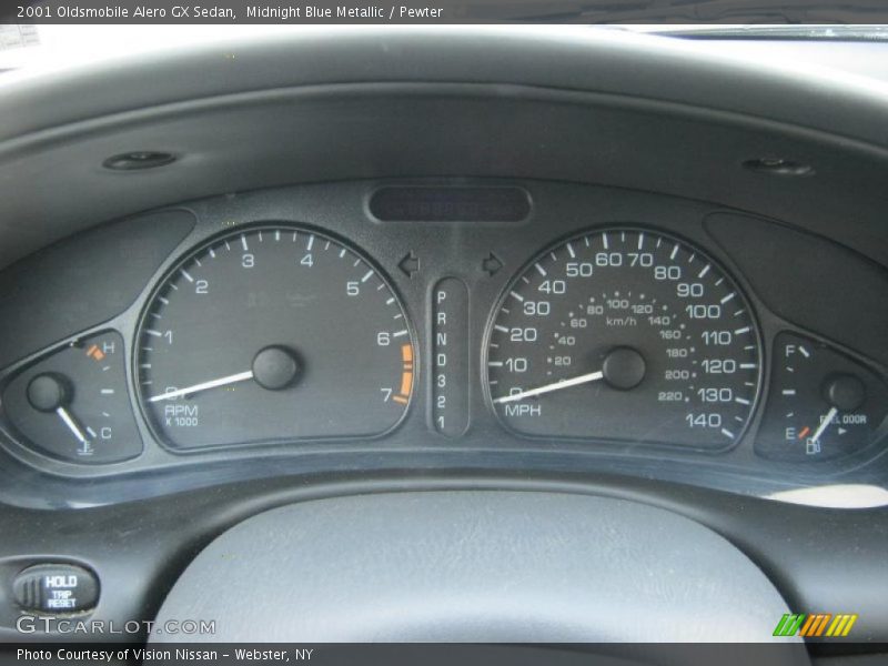  2001 Alero GX Sedan GX Sedan Gauges