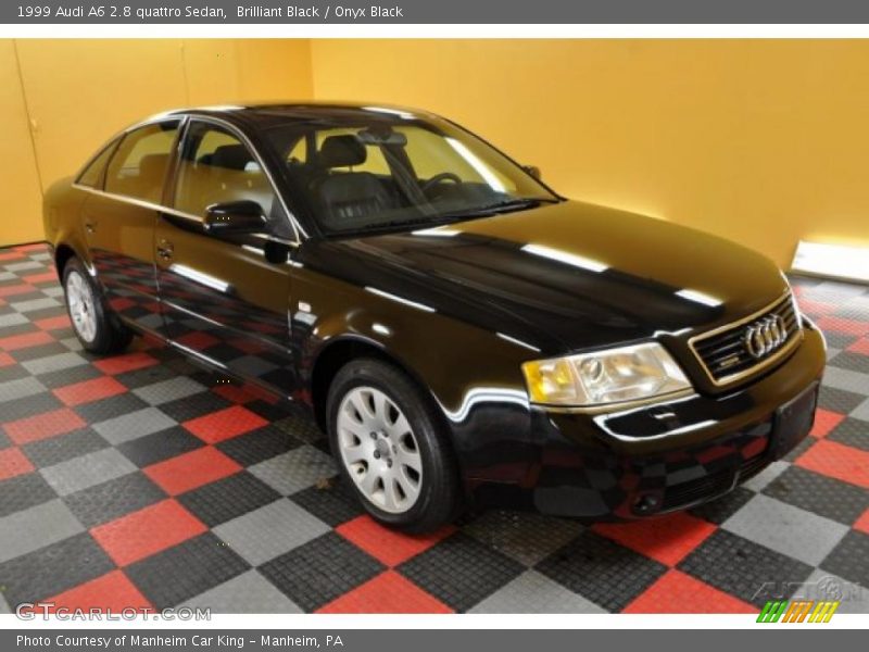 Brilliant Black / Onyx Black 1999 Audi A6 2.8 quattro Sedan