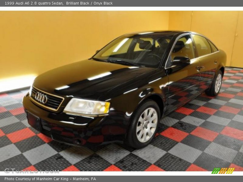 Brilliant Black / Onyx Black 1999 Audi A6 2.8 quattro Sedan