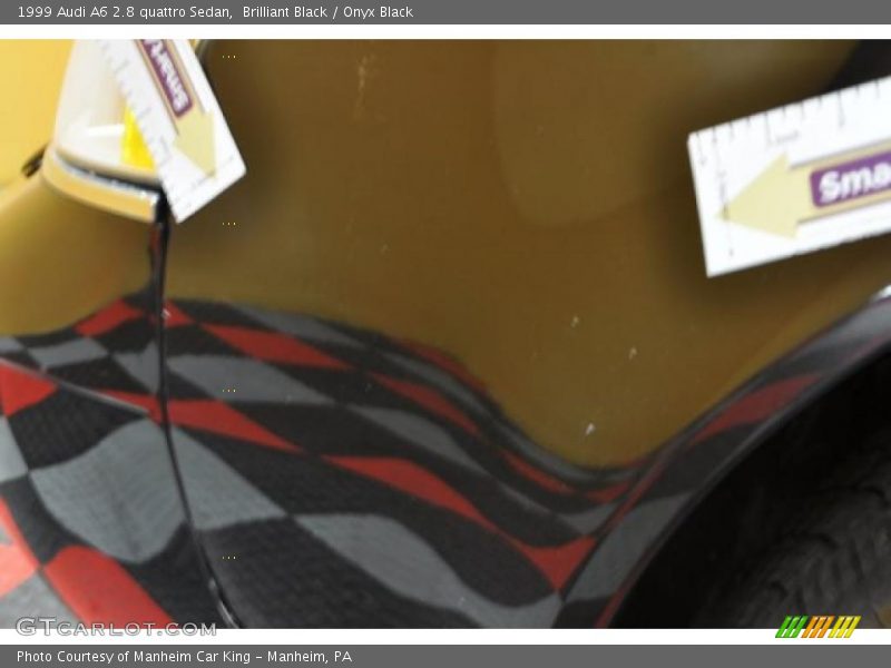 Brilliant Black / Onyx Black 1999 Audi A6 2.8 quattro Sedan