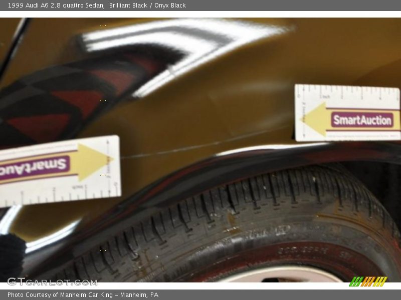 Brilliant Black / Onyx Black 1999 Audi A6 2.8 quattro Sedan