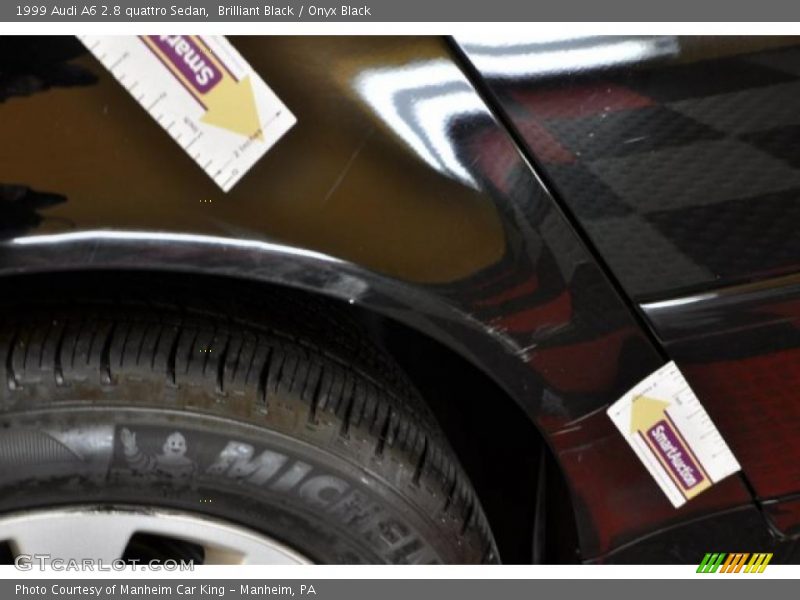 Brilliant Black / Onyx Black 1999 Audi A6 2.8 quattro Sedan