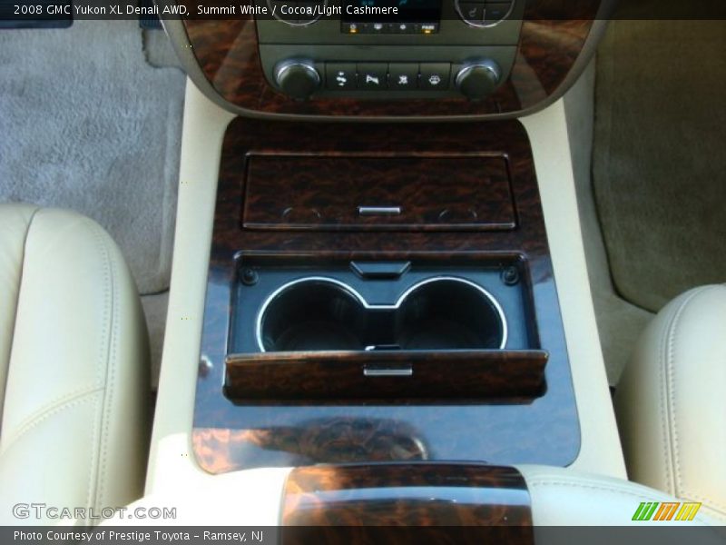 Summit White / Cocoa/Light Cashmere 2008 GMC Yukon XL Denali AWD