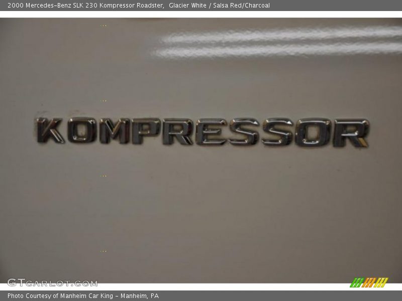  2000 SLK 230 Kompressor Roadster Logo