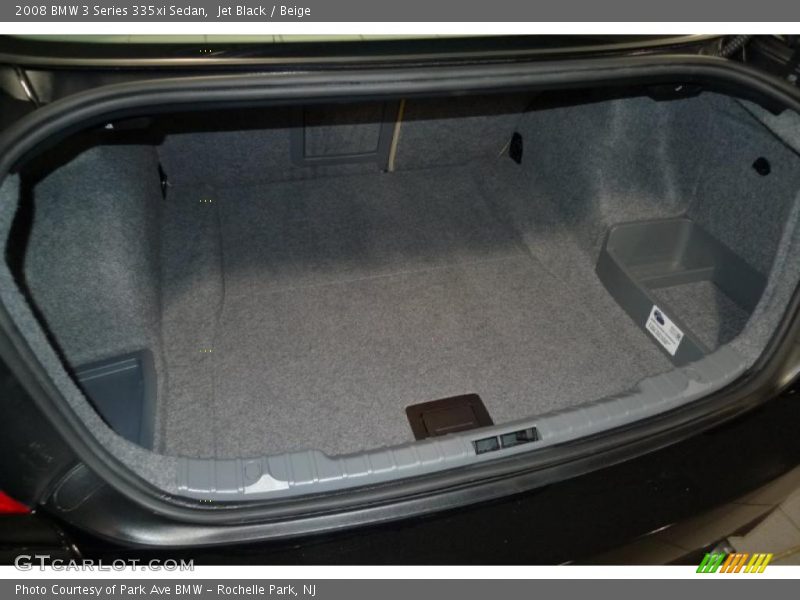 Jet Black / Beige 2008 BMW 3 Series 335xi Sedan