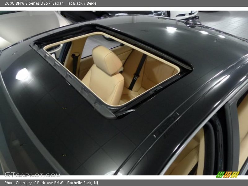 Jet Black / Beige 2008 BMW 3 Series 335xi Sedan