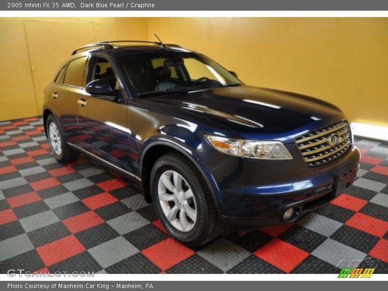 Dark Blue Pearl / Graphite 2005 Infiniti FX 35 AWD