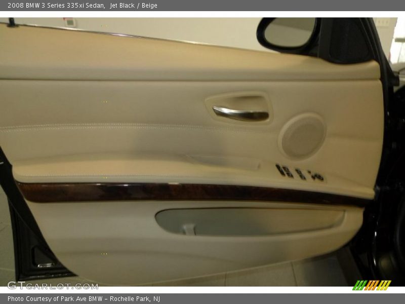 Jet Black / Beige 2008 BMW 3 Series 335xi Sedan