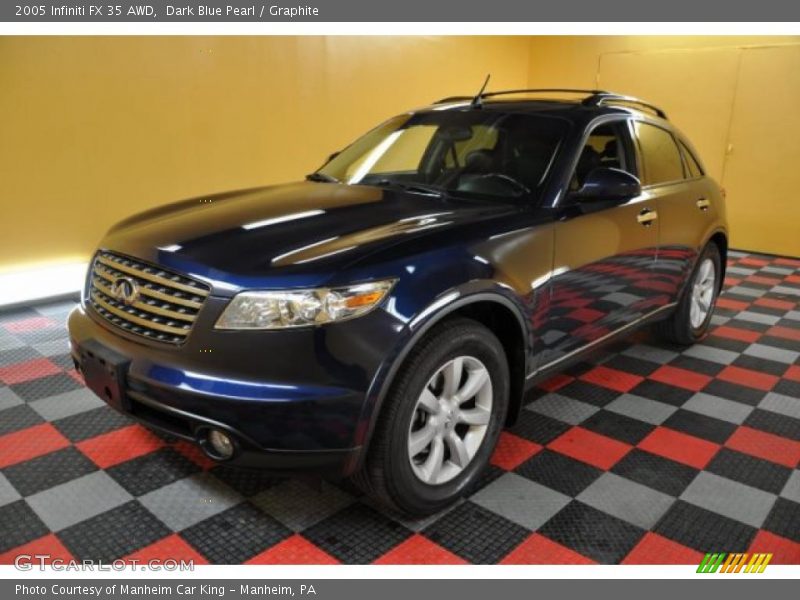 Dark Blue Pearl / Graphite 2005 Infiniti FX 35 AWD