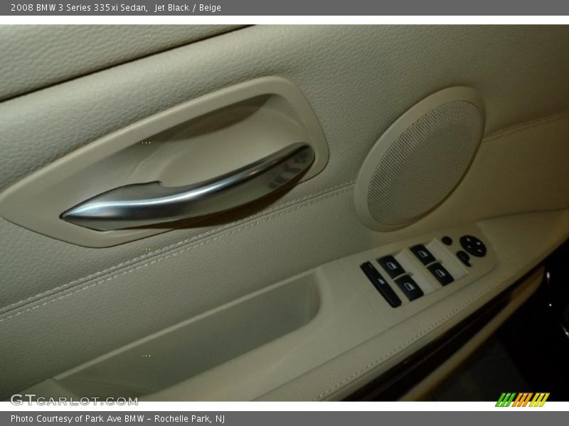 Jet Black / Beige 2008 BMW 3 Series 335xi Sedan