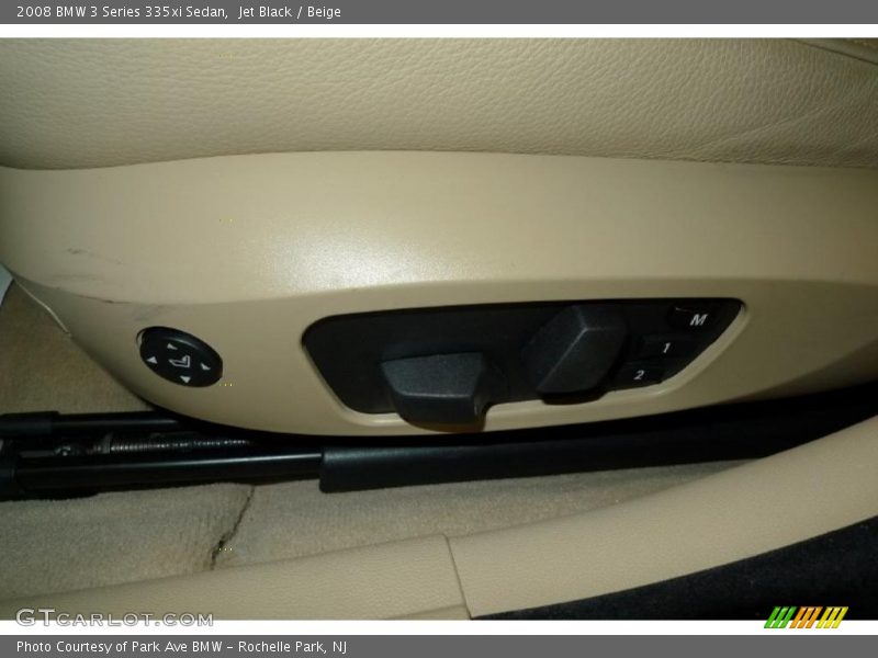 Jet Black / Beige 2008 BMW 3 Series 335xi Sedan