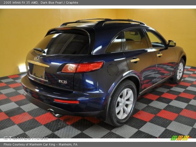 Dark Blue Pearl / Graphite 2005 Infiniti FX 35 AWD