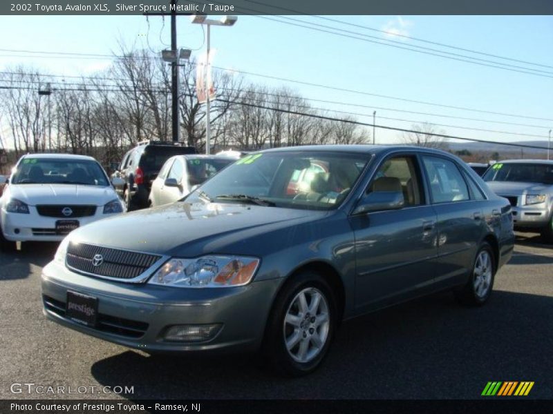 Silver Spruce Metallic / Taupe 2002 Toyota Avalon XLS