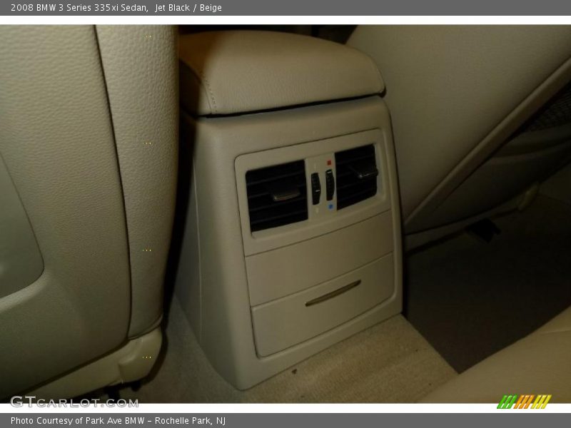 Jet Black / Beige 2008 BMW 3 Series 335xi Sedan