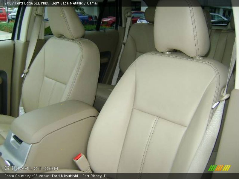 Light Sage Metallic / Camel 2007 Ford Edge SEL Plus
