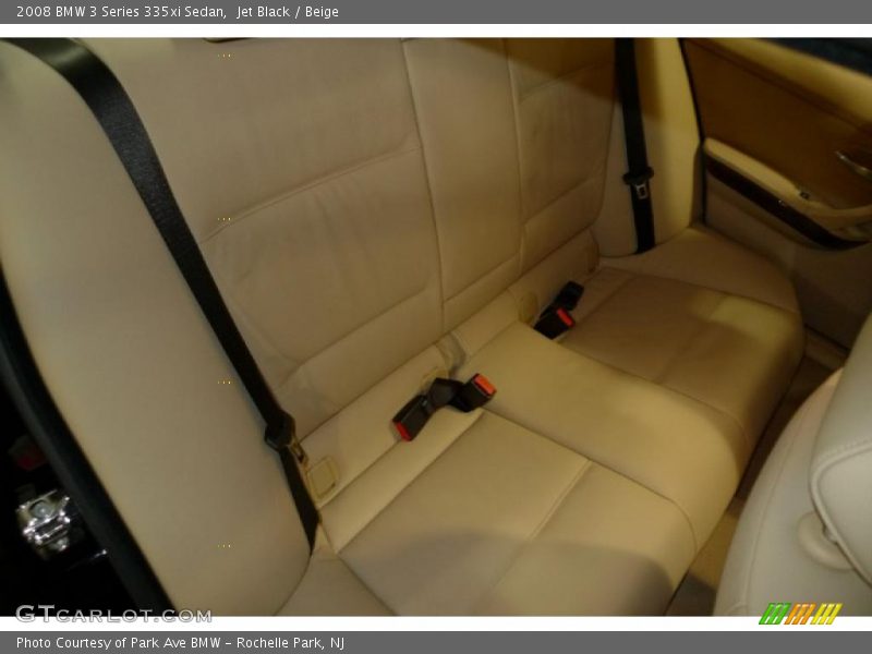 Jet Black / Beige 2008 BMW 3 Series 335xi Sedan