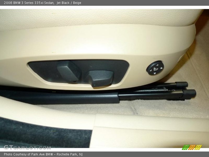 Jet Black / Beige 2008 BMW 3 Series 335xi Sedan
