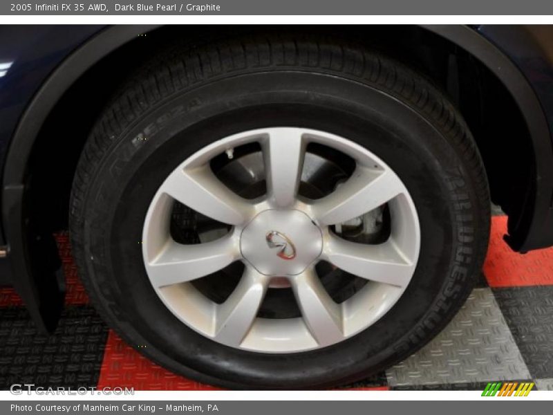 Dark Blue Pearl / Graphite 2005 Infiniti FX 35 AWD