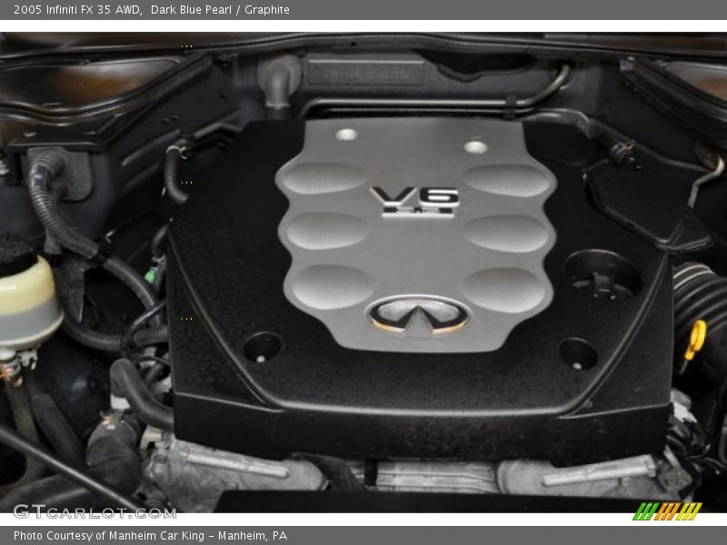 Dark Blue Pearl / Graphite 2005 Infiniti FX 35 AWD