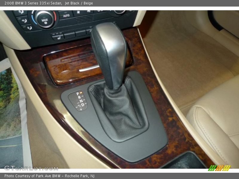 Jet Black / Beige 2008 BMW 3 Series 335xi Sedan