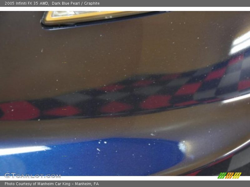 Dark Blue Pearl / Graphite 2005 Infiniti FX 35 AWD