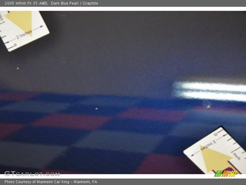 Dark Blue Pearl / Graphite 2005 Infiniti FX 35 AWD