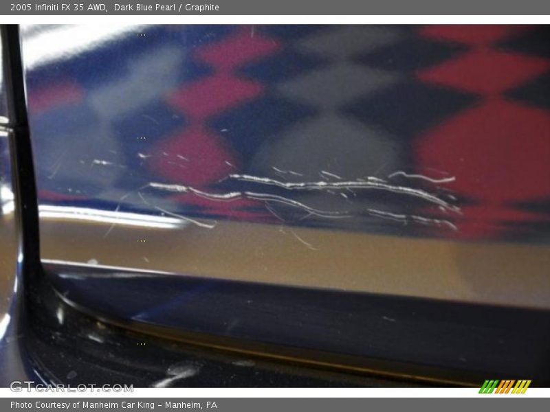 Dark Blue Pearl / Graphite 2005 Infiniti FX 35 AWD
