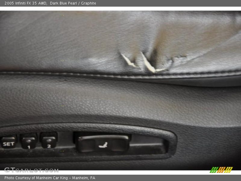 Dark Blue Pearl / Graphite 2005 Infiniti FX 35 AWD