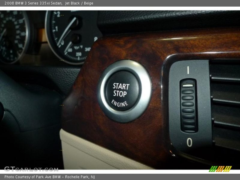 Jet Black / Beige 2008 BMW 3 Series 335xi Sedan