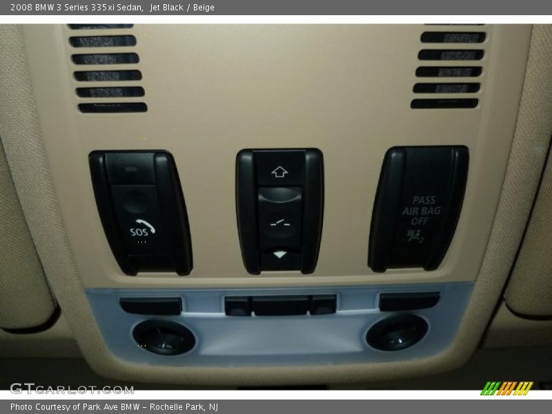 Jet Black / Beige 2008 BMW 3 Series 335xi Sedan