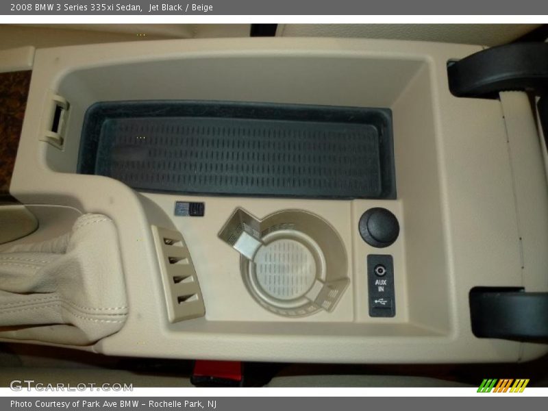 Jet Black / Beige 2008 BMW 3 Series 335xi Sedan