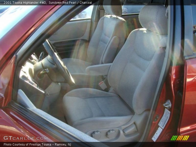 Sundown Red Pearl / Charcoal 2001 Toyota Highlander 4WD