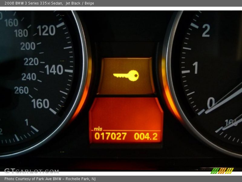 Jet Black / Beige 2008 BMW 3 Series 335xi Sedan