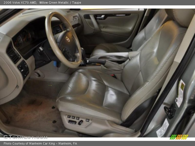 Willow Green Metallic / Taupe 2006 Volvo XC70 AWD