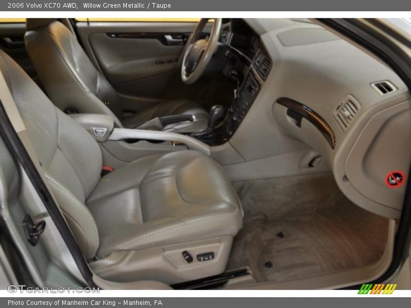 Willow Green Metallic / Taupe 2006 Volvo XC70 AWD
