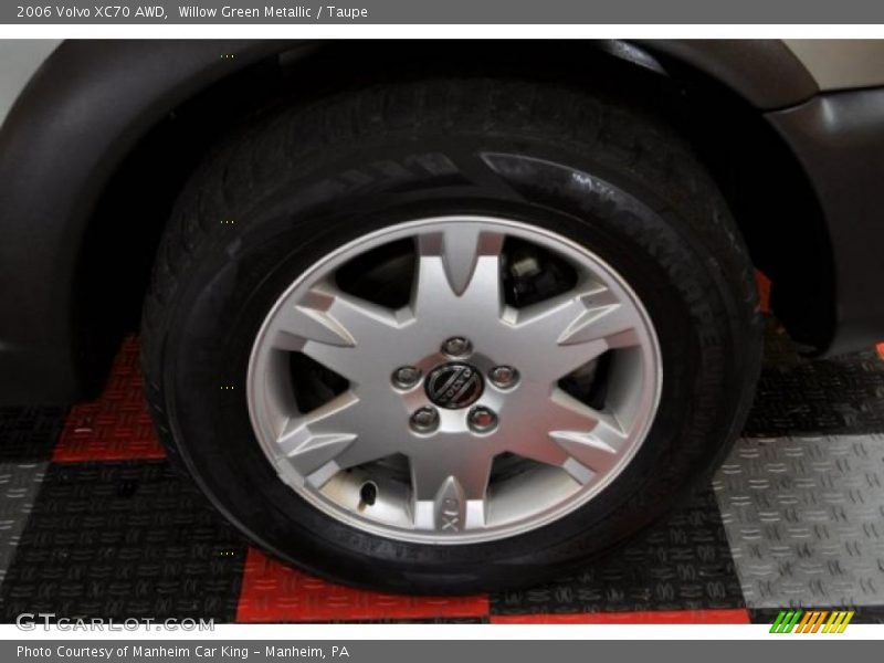 Willow Green Metallic / Taupe 2006 Volvo XC70 AWD