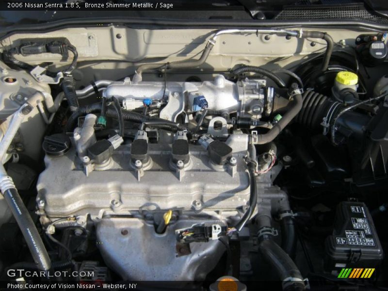 Bronze Shimmer Metallic / Sage 2006 Nissan Sentra 1.8 S