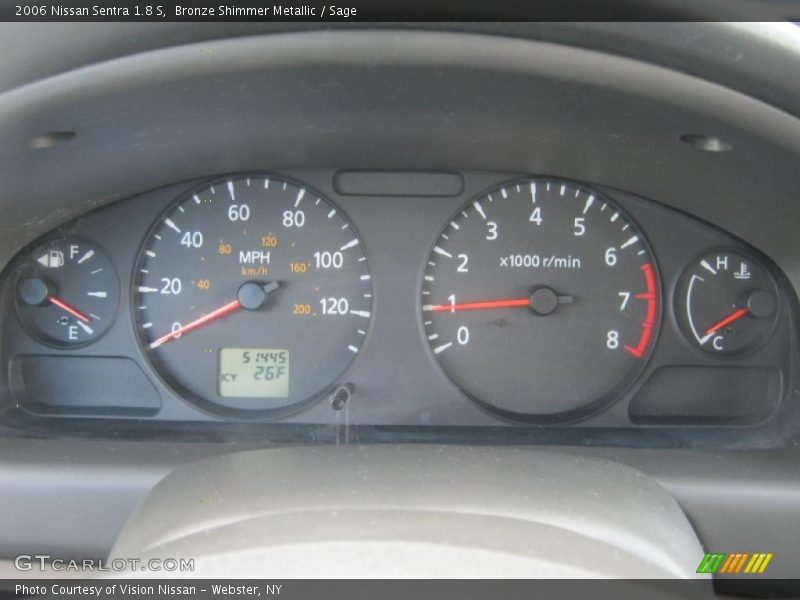 Bronze Shimmer Metallic / Sage 2006 Nissan Sentra 1.8 S