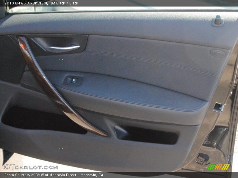 Jet Black / Black 2010 BMW X3 xDrive30i