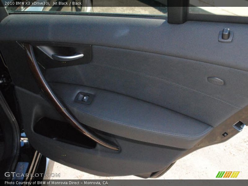 Jet Black / Black 2010 BMW X3 xDrive30i