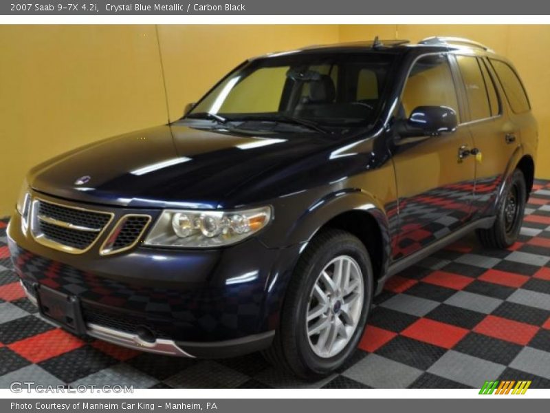 Crystal Blue Metallic / Carbon Black 2007 Saab 9-7X 4.2i