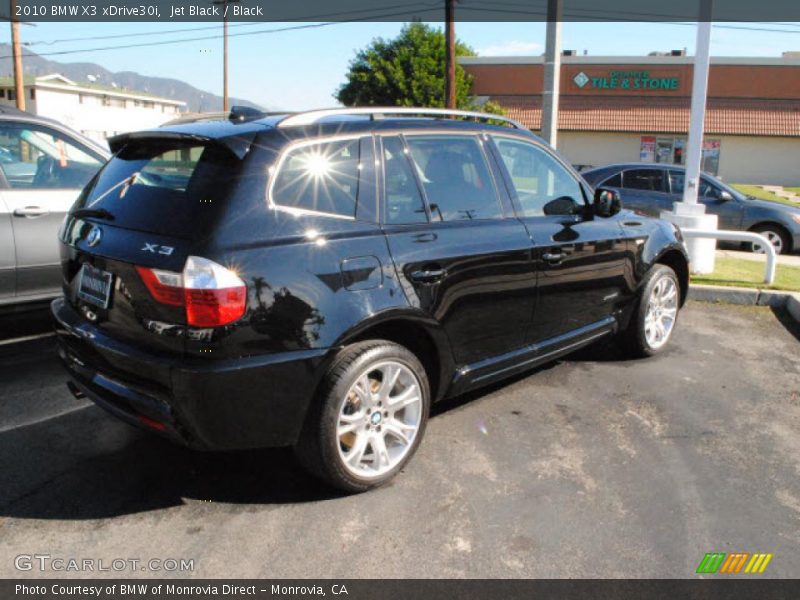Jet Black / Black 2010 BMW X3 xDrive30i