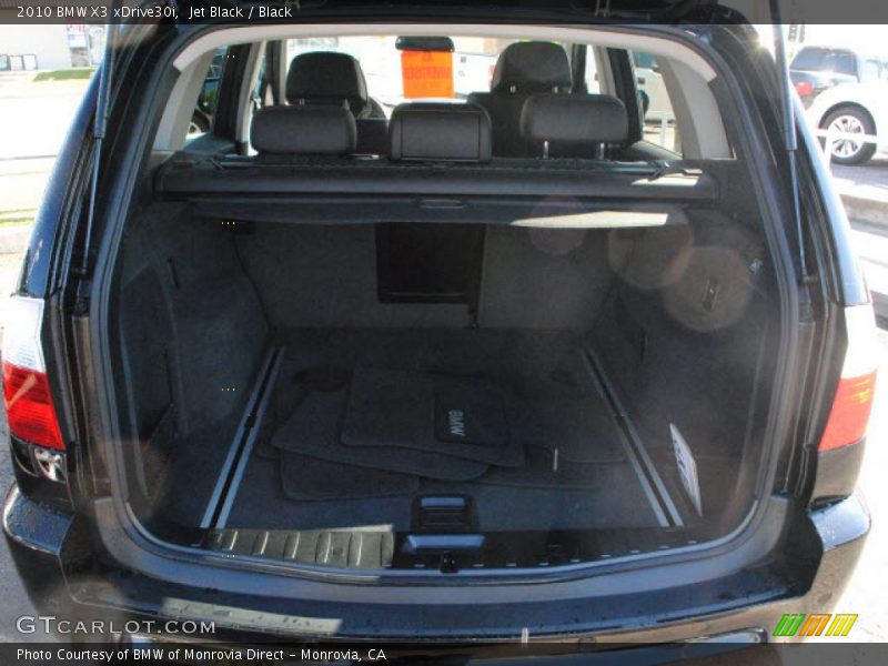 Jet Black / Black 2010 BMW X3 xDrive30i