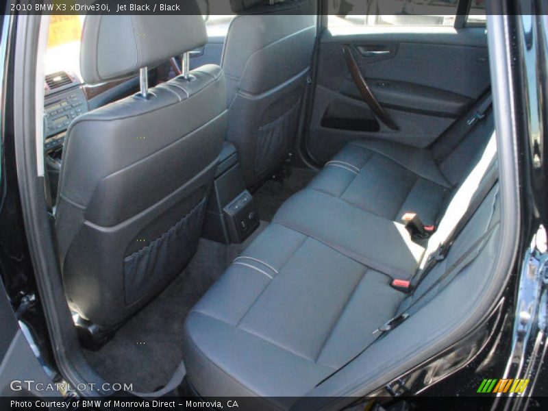 Jet Black / Black 2010 BMW X3 xDrive30i