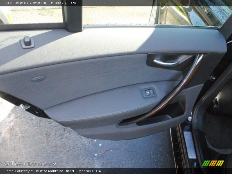 Jet Black / Black 2010 BMW X3 xDrive30i