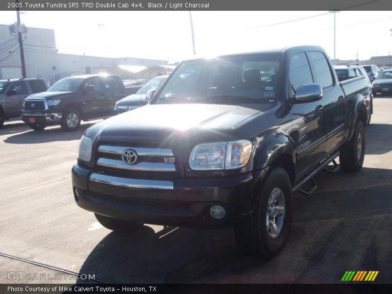Black / Light Charcoal 2005 Toyota Tundra SR5 TRD Double Cab 4x4