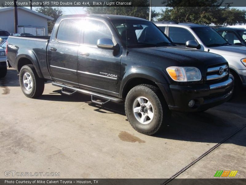 Black / Light Charcoal 2005 Toyota Tundra SR5 TRD Double Cab 4x4