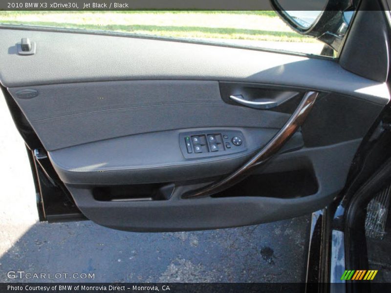 Jet Black / Black 2010 BMW X3 xDrive30i